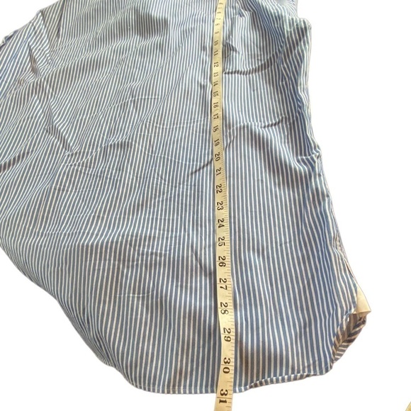 1901 Men's Stripe Button Down Shirt Size 16 34/35 - Picture 8 of 10